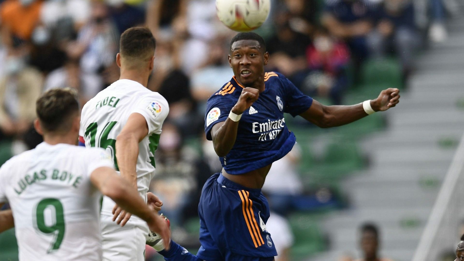 Alaba was a warrior in Real Madrid's defence.